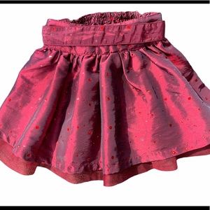 Children’s Place Sparkly skirt holidays 12 mos